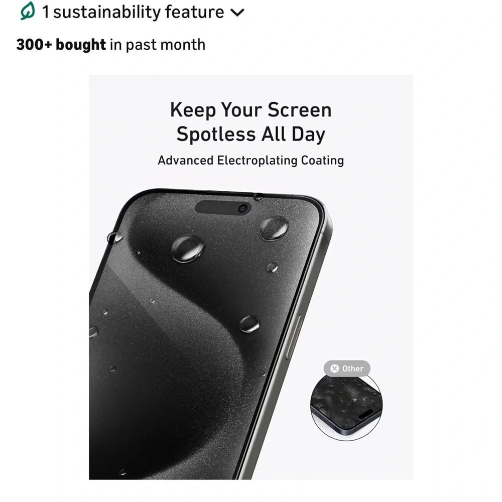 Anker Screen Protector for Cell Phones - Black and Blue